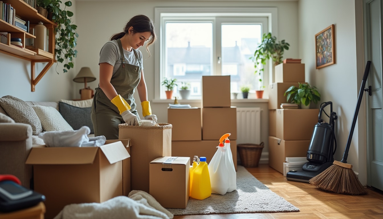 Débarras et nettoyage d&rsquo;un logement encombré : la méthode