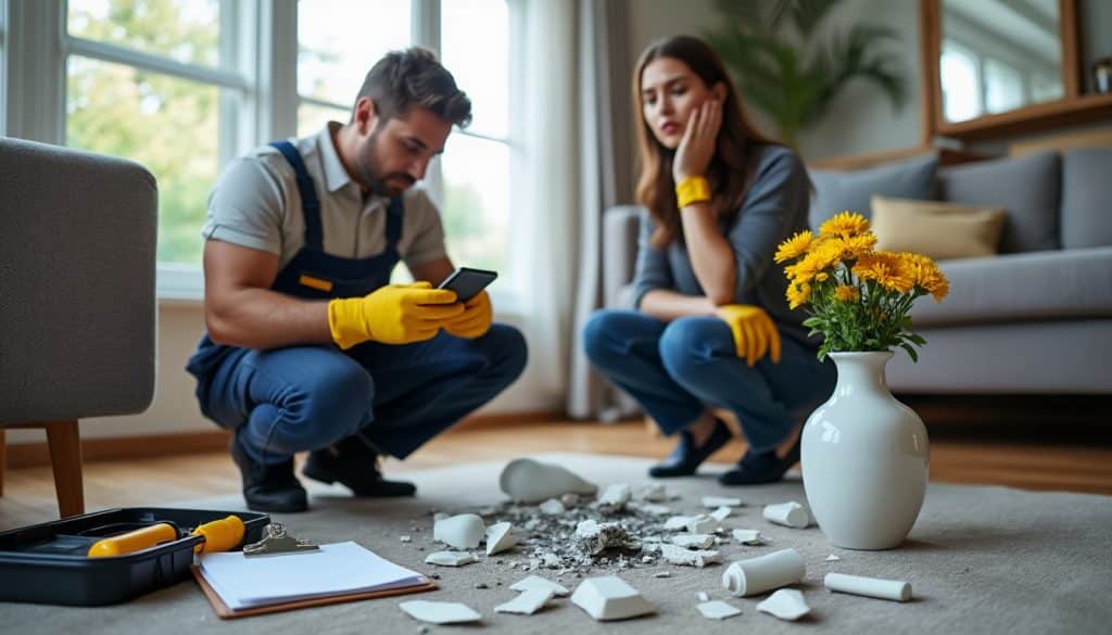 Casse chez un client : la procédure et l&rsquo;assurance