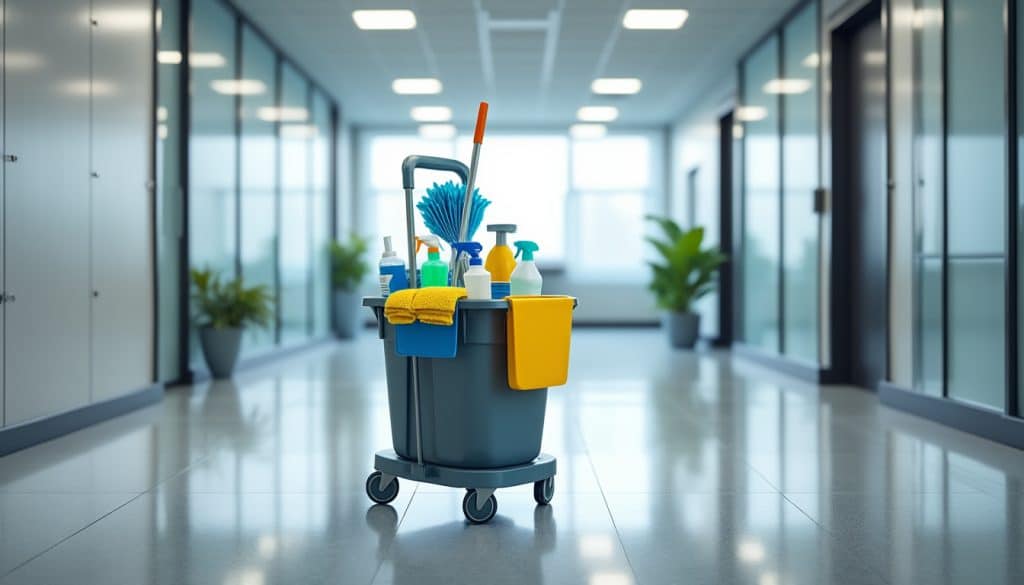 Chariot de ménage professionnel : l&rsquo;équipement standard
