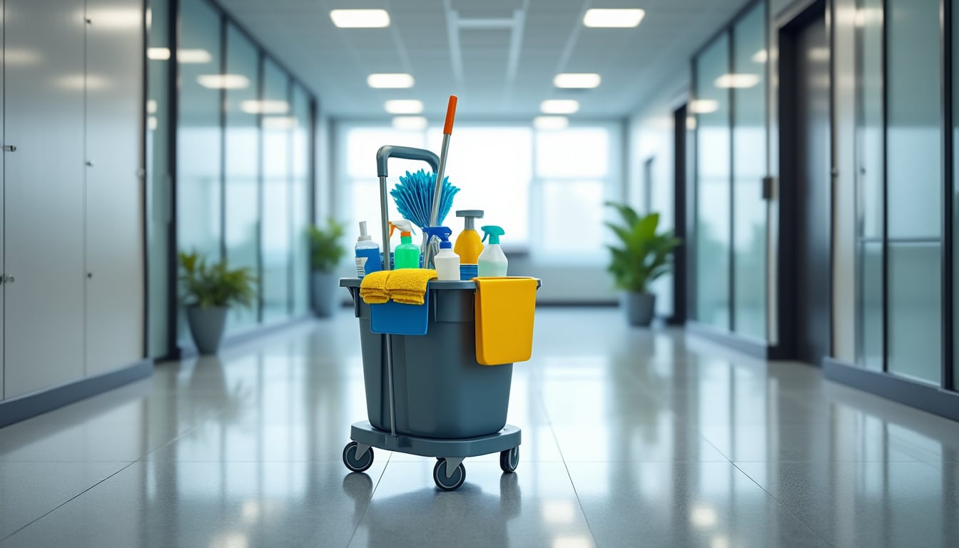 Chariot de ménage professionnel : l&rsquo;équipement standard