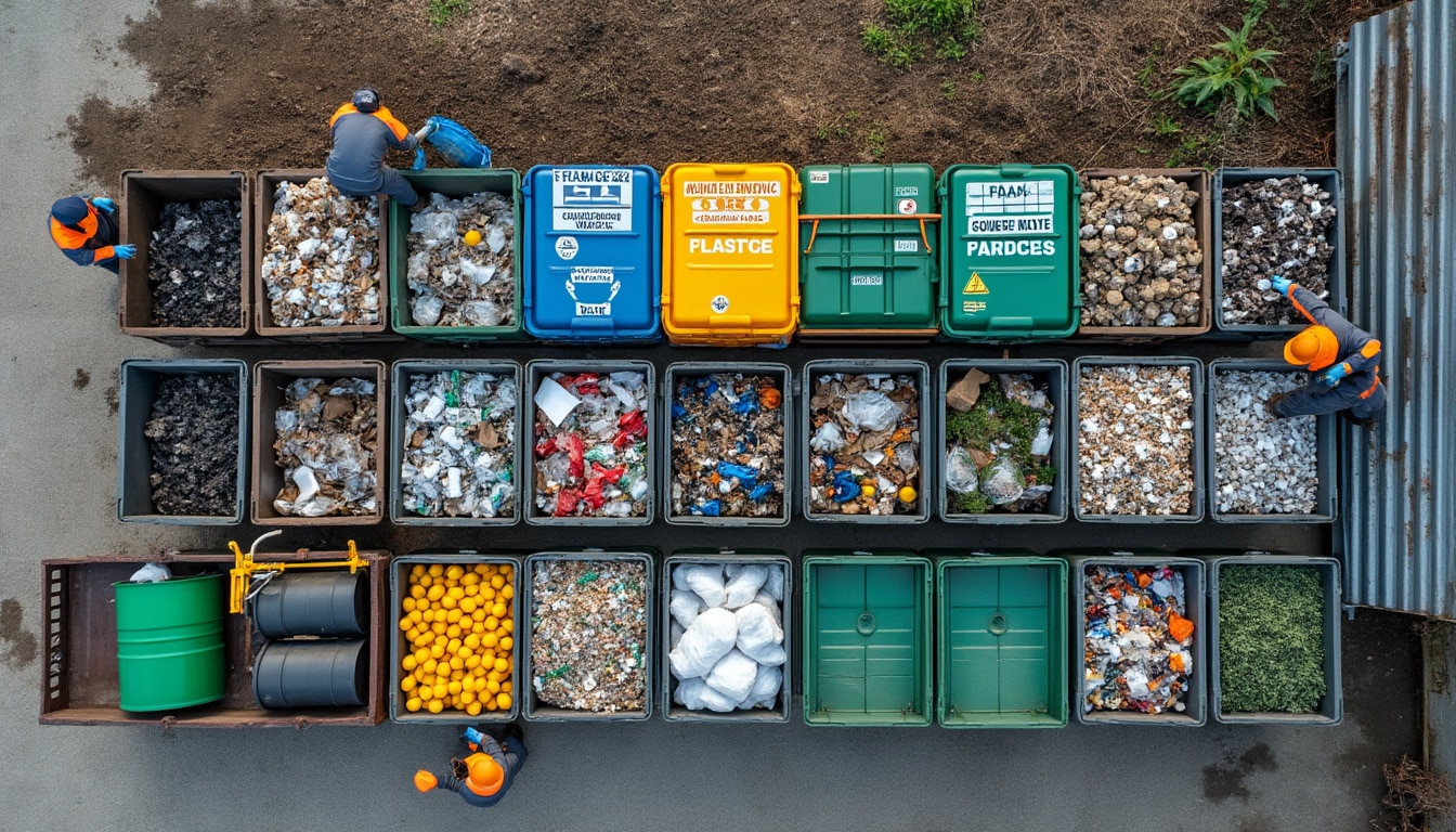 Gestion des déchets d&rsquo;un chantier de nettoyage : les filières