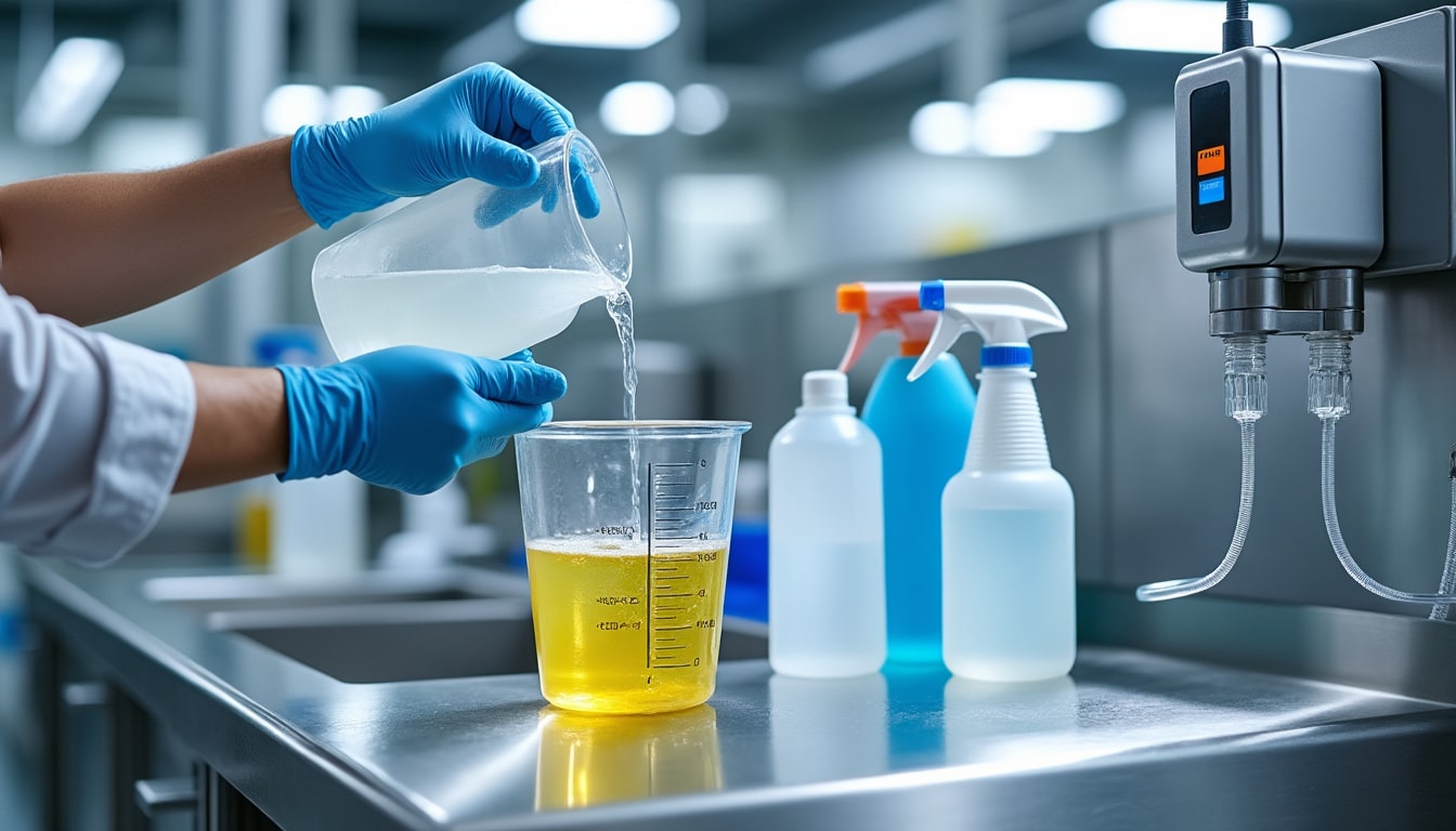Produits professionnels : dilution et dosage